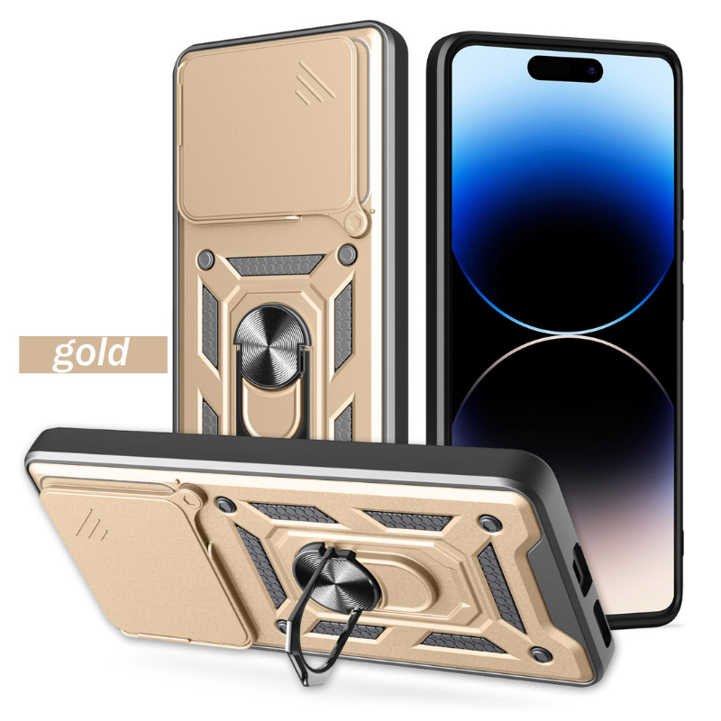 Load image into Gallery viewer, [Built-in Metal Kickstand][With Lens Cover] Nothing Phone (3a)/Pro Full-Cover Shockproof Protective Case - Polar Tech Australia
