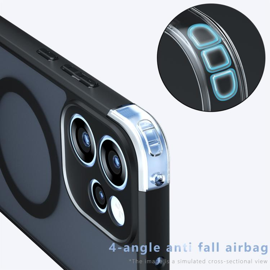 [Magsafe Compatible] OPPO Reno15/Pro/Max/F/FS Translucent Matte Shockproof Essential Case - Polar Tech Australia