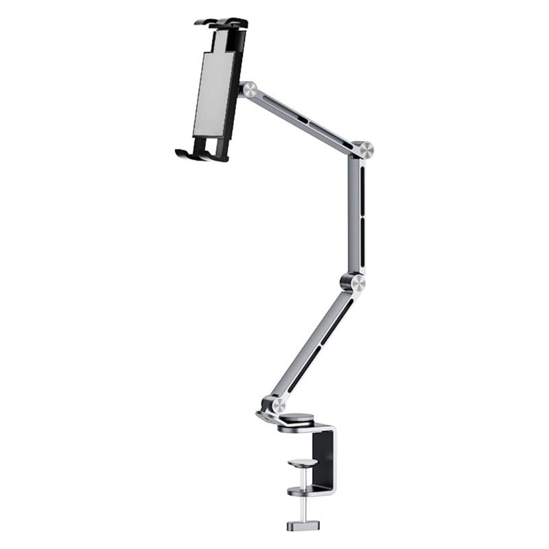 Chargez l'image dans la visionneuse de la galerie, Adjustable Phone &amp; Tablet Stand – Swivel Arm, Fits 4"–13" Devices - Polar Tech Australia
