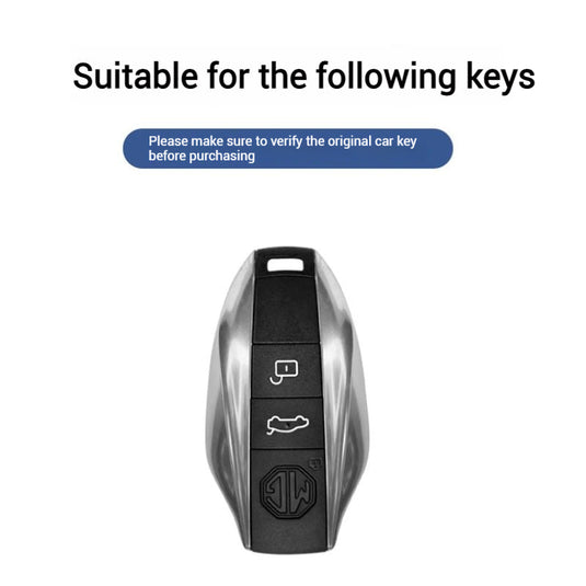 MG Full coverage protection with Zinc Alloy Car Key Fob Case Cover For MG7 2023 2024