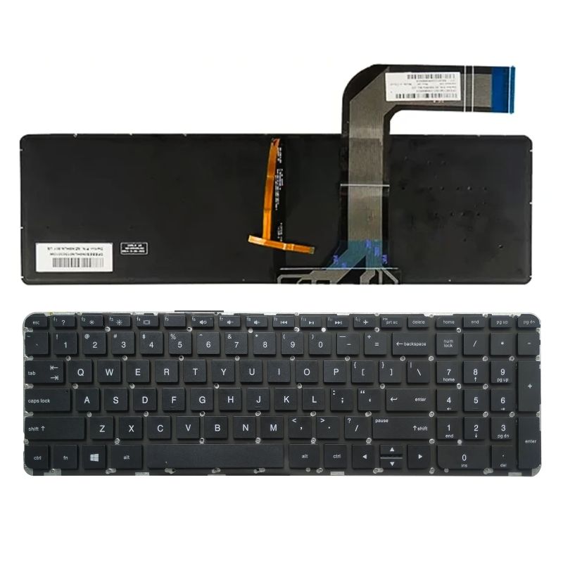Load image into Gallery viewer, HP 15-P032 15-P074 15-P075 15-P076 15-P295 17-F TPN-Q140 TPN-Q141 TPN-Q143 Series - Laptop Keyboard With Back Light US Layout - Polar Tech Australia
