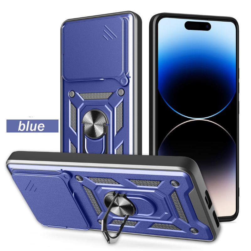 Load image into Gallery viewer, [Built-in Metal Kickstand][With Lens Cover] Nothing Phone (3a)/Pro Full-Cover Shockproof Protective Case - Polar Tech Australia
