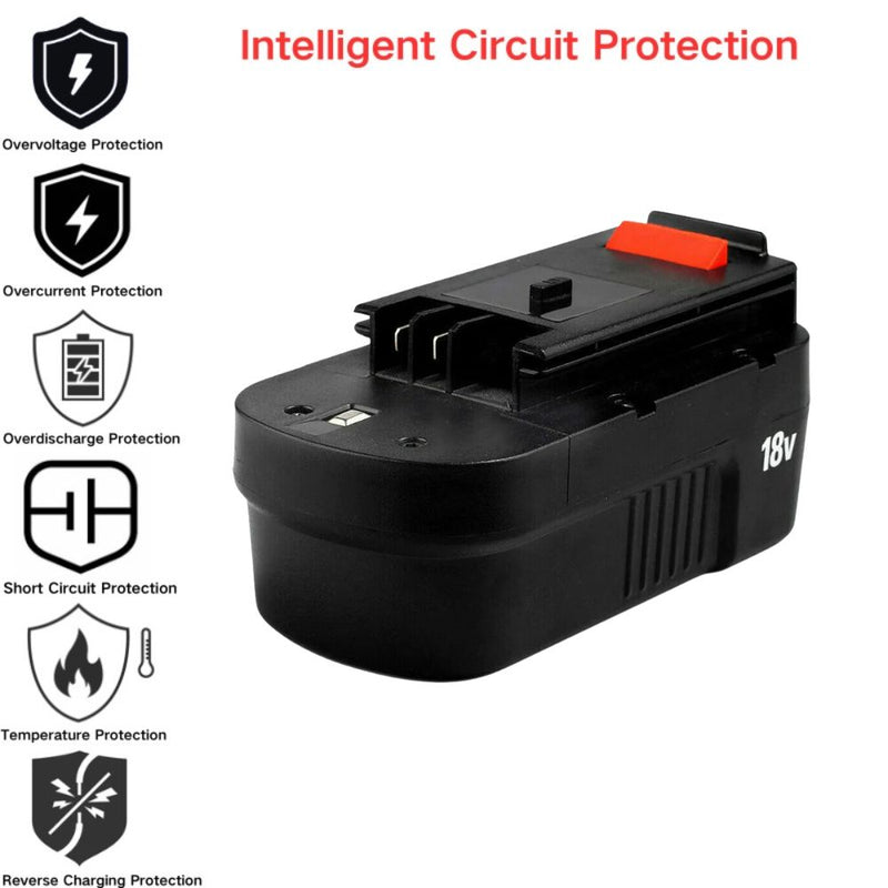 Load image into Gallery viewer, [A1718] Black &amp; Decker HPG1800 (18V) - Replacement Electrical Tool Li-ion Battery - Polar Tech Australia
