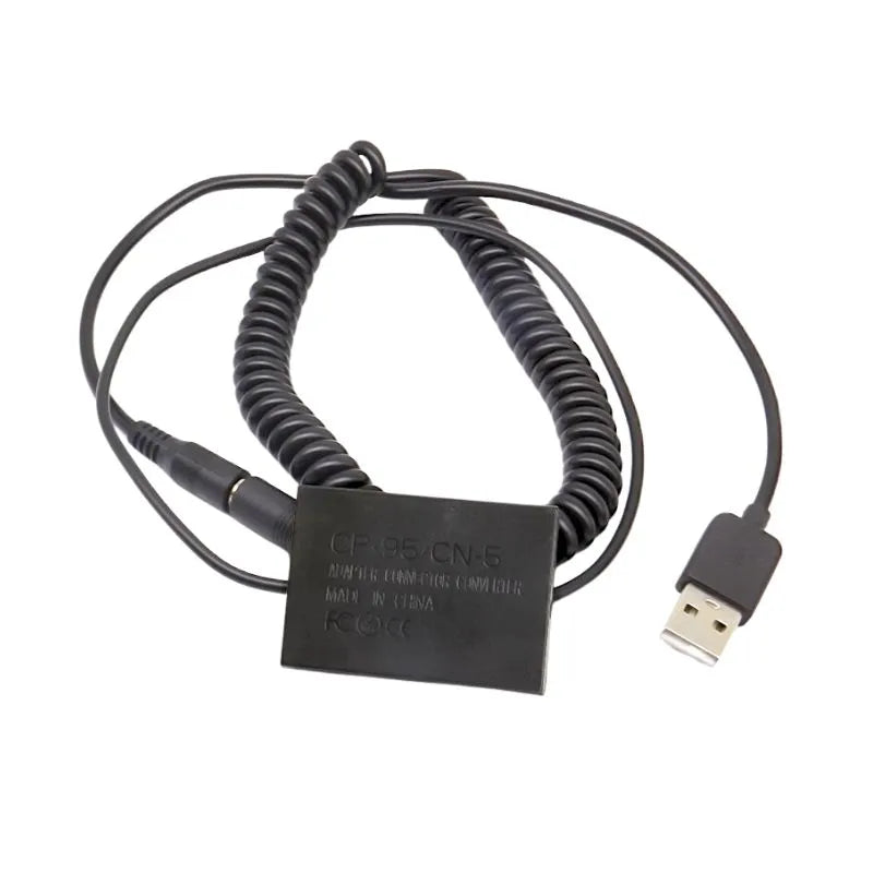 Cargue la imagen en el visor de la galería, [NP-95][USB] Fujifilm XF10 X100 X100S X100T X70 X30 X-S1 - Cameras Spring Cable Dummy Battery - Polar Tech Australia
