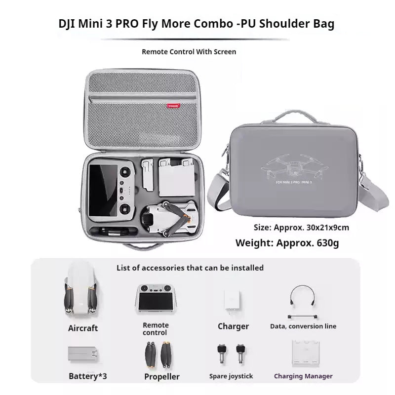 Load image into Gallery viewer, DJI Mini 3/4 Pro/2 SE Storage Bag Portable Case - Polar Tech Australia
