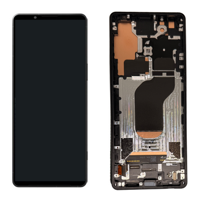 [Grade B] [With Frame] Sony Xperia 1 V (XQ-DQ72/XQ-DQ62) 4K HDR OLED Touch Digitiser LCD Display Screen Assembly - Polar Tech Australia