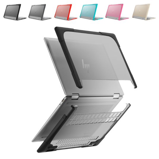 HP ENVY X360 14 14-inch (2024) Matte Transparent Cooling Stand and Shockproof Case - Polar Tech Australia