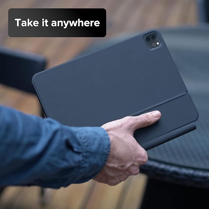 Chargez l&#39;image dans la visionneuse de la galerie, [With Touchpad][Magic Keybord] Apple iPad Pro 12.9&quot; 3rd/4/5/6th Gen (2018/2020/2021/2022) iPad Air 13&#39;&#39; 6th Gen (2024) - Precision Multi-Touch Trackpad Magnetic Smart Wireless Keyboard Case With Backlit Keys - Polar Tech Australia

