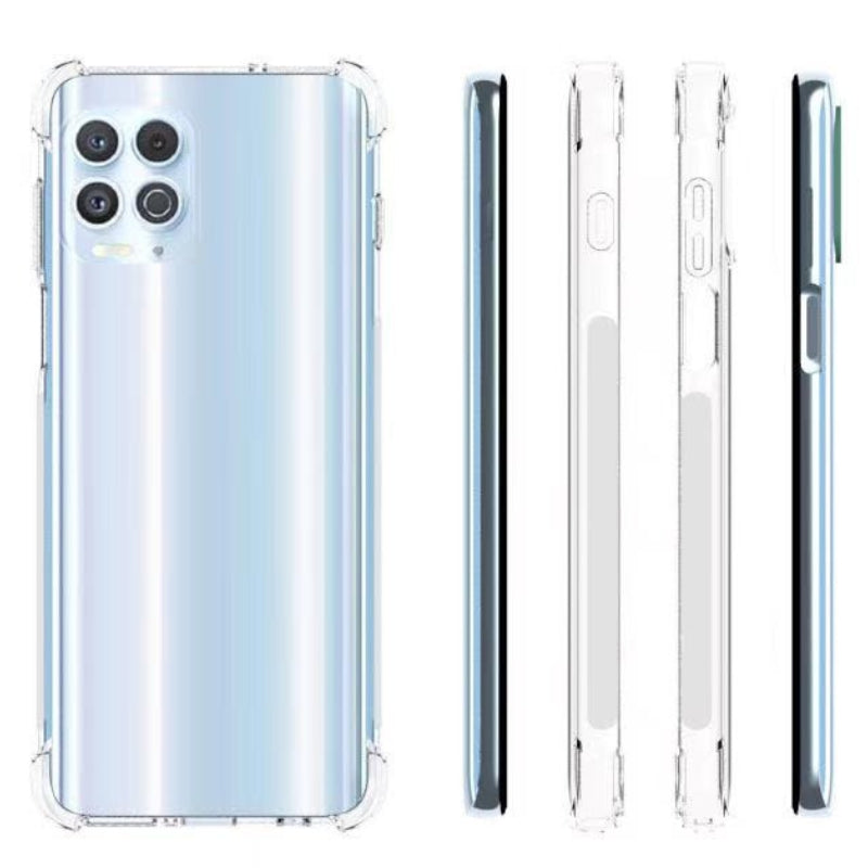 Chargez l&#39;image dans la visionneuse de la galerie, Motorola Moto Edge S - AirPillow Cushion Transparent Soft Clear TPU Four Corners Protective Case - Polar Tech Australia

