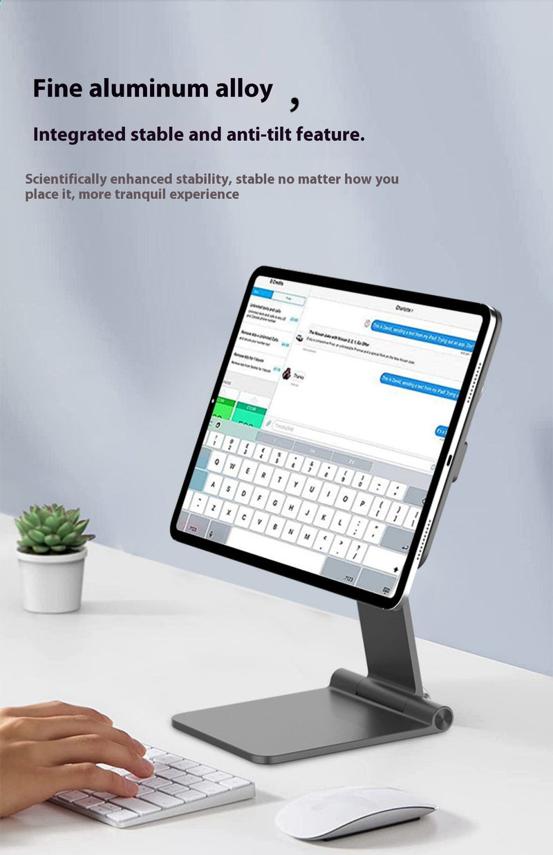 Load image into Gallery viewer, Magnetic wireless charging iPad stand with 18W contacts for charging magnetic tablets - Polar Tech Australia
