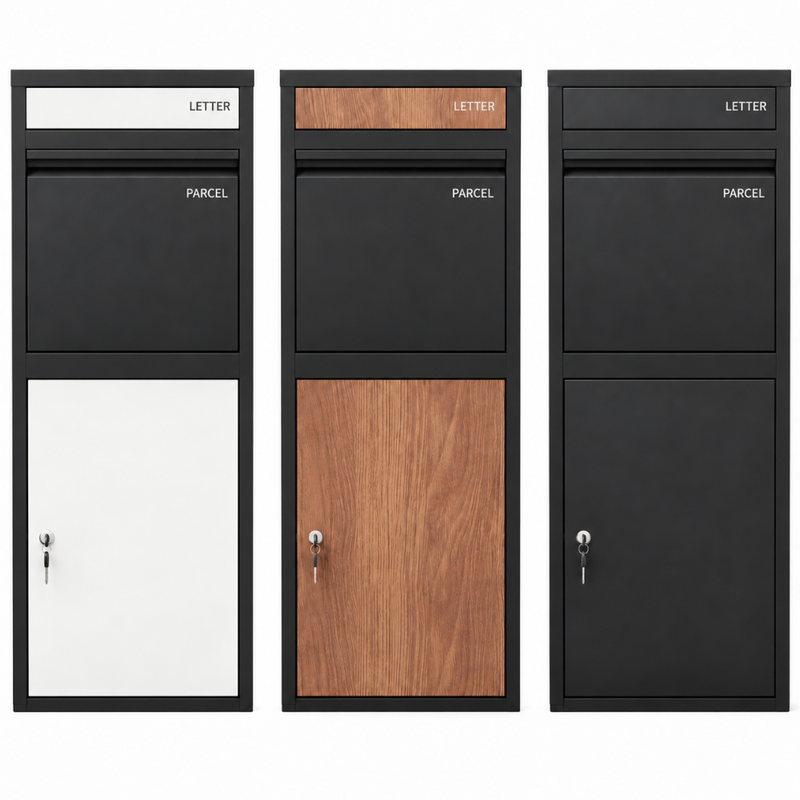 Chargez l'image dans la visionneuse de la galerie, Heavy Duty Anti-Theft Household Parcel &amp; Letter Lockable Delivery Mail Box
