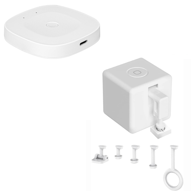 Cargue la imagen en el visor de la galería, [TUYA Smart Home] Tuya Moes Smart Fingerbot Plus Bluetooth Switch Remote Control Button Pusher Finger Robot Fingerbot
