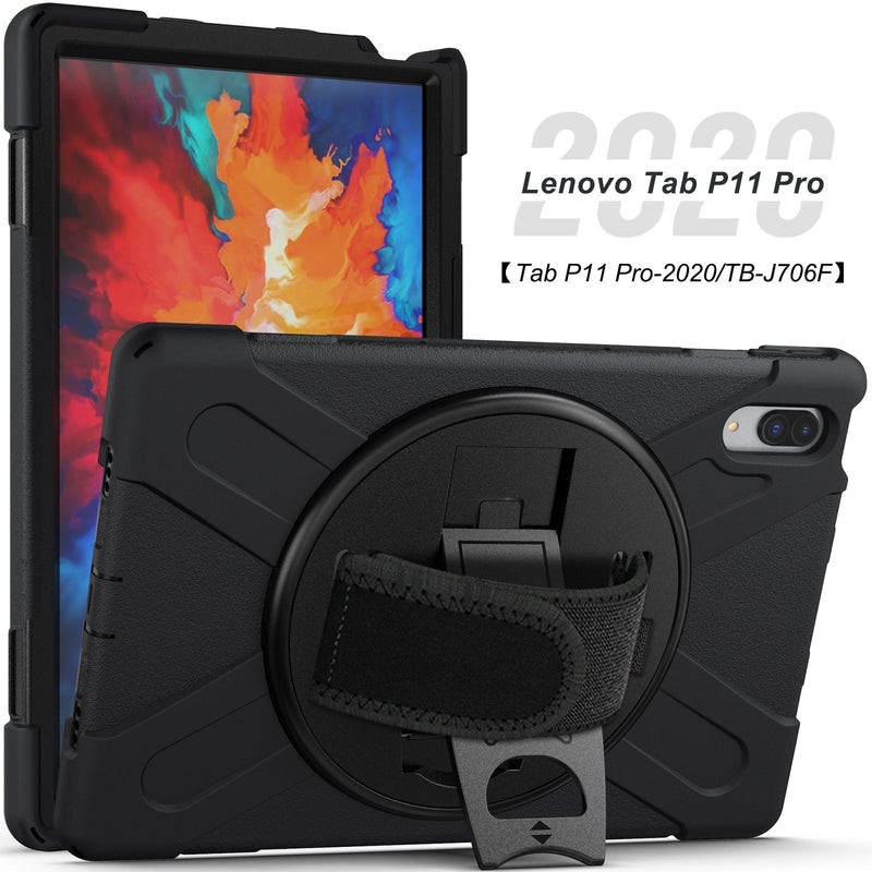 Load image into Gallery viewer, Lenovo Tablet 10.3&quot; Inch Tab M10 FHD Plus (TB-X606) 360 Rotation Heavy Duty Kid Friendly Handle Case - Polar Tech Australia

