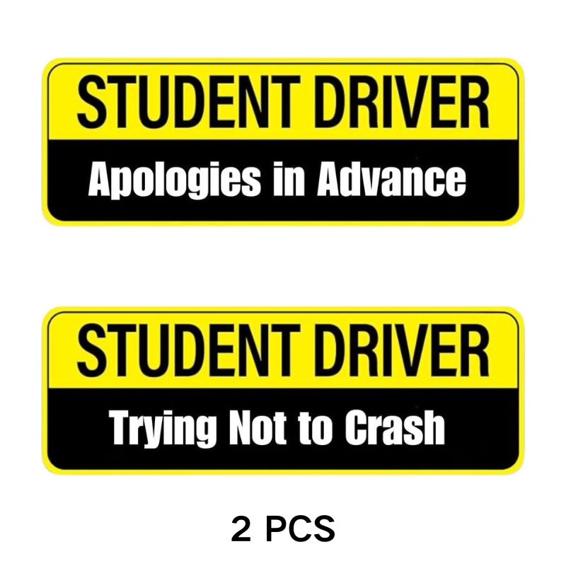Load image into Gallery viewer, Universal Magnetic New Driver Car Sign – Removable &amp; Reusable Safety Sticker for Vehicles (3 Pack) - i-Station Mobile Phone &amp; Electronic Device Repair and Accessories
