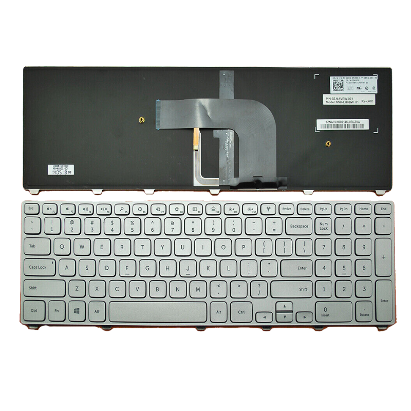 Chargez l&#39;image dans la visionneuse de la galerie, DELL Inspiron 17-7000 7737 15HR 7746 P24E Series - Laptop Keyboard With Back Light US Layout - Polar Tech Australia
