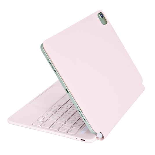 Magic Magnetic Floating Trackpad Wireless 7 Multi-Color Backlit Keyboard Case for Apple iPad 10.9” & 11“ 10/11th Gen (2022/2025)