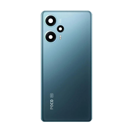 [With Camera Lens] Xiaomi Poco F5 - Back Rear Battery Glass Panel Cover
