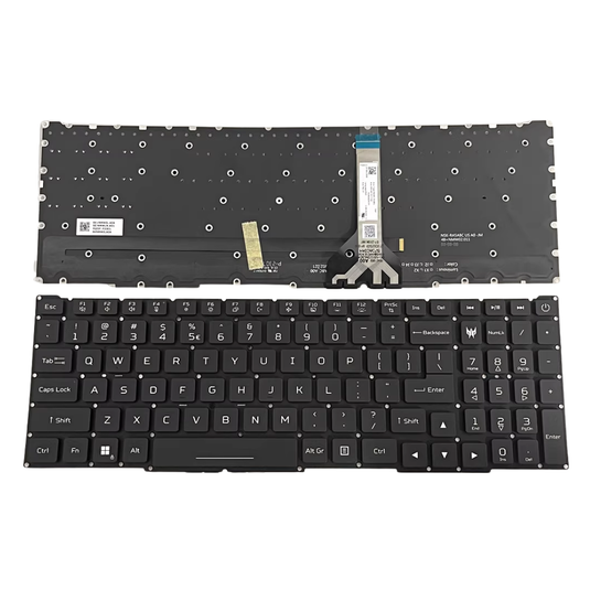 Acer Predator Helios Neo 16 PHN16-72 PHN16-72-99 N23C12 (2024) Series - Laptop Keyboard With Backlit US English Layout