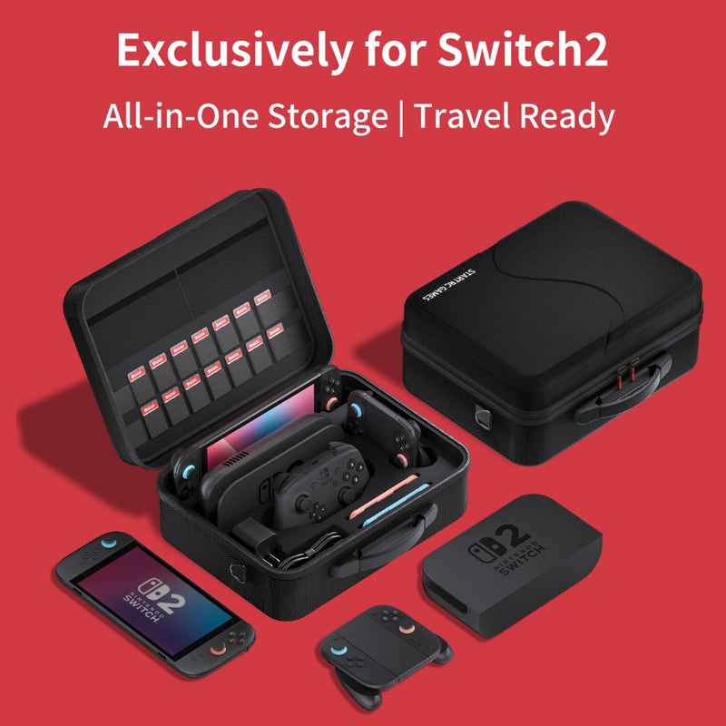 Chargez l'image dans la visionneuse de la galerie, Nintendo Switch 2 - STARTRC GAMES Multifunctional Storage Bag Handbag Portable Crossbody Bag
