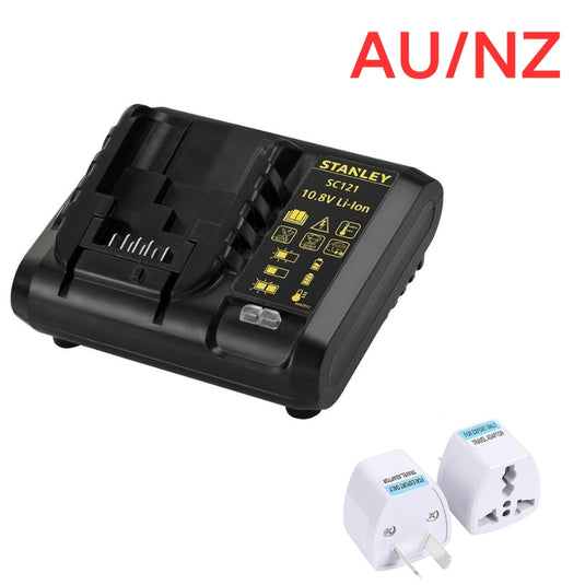 [SC121][10.8V-1.25A] Genuine Original STANLEY Fast Charger Electrical Tool Li-ion Battery - Replacement Charger - Polar Tech Australia