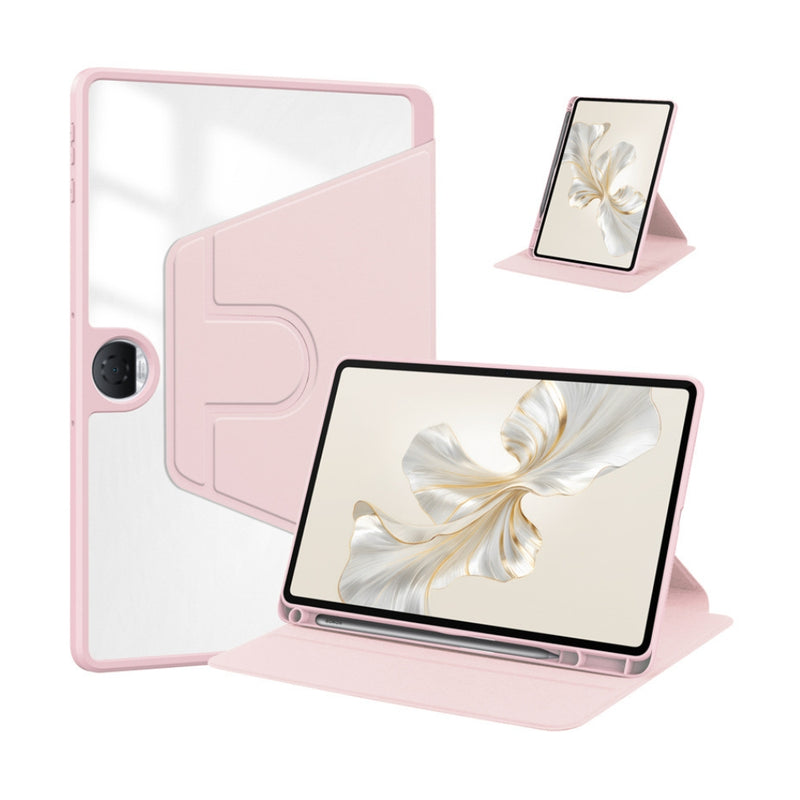 Load image into Gallery viewer, [With Pen Slot] OPPO Pad Neo (OPD2302, OPD2303) - Acrylic Transparent Rotating Stand Protective Case - Polar Tech Australia
