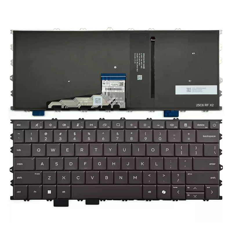 Load image into Gallery viewer, HP OmniBook X FlipNGAI 14-kc 14z-kc Series - Laptop Keyboard With Backlit US English Layout
