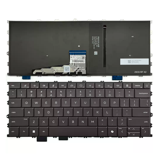 HP OmniBook X FlipNGAI 14-kc 14z-kc Series - Laptop Keyboard With Backlit US English Layout