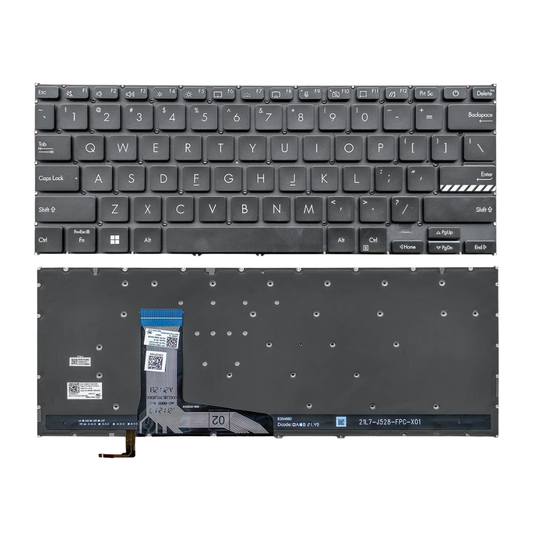 ASUS Vivobook P1400V P1400VA Series - Laptop Keyboard With Backlit US English Layout - Polar Tech Australia