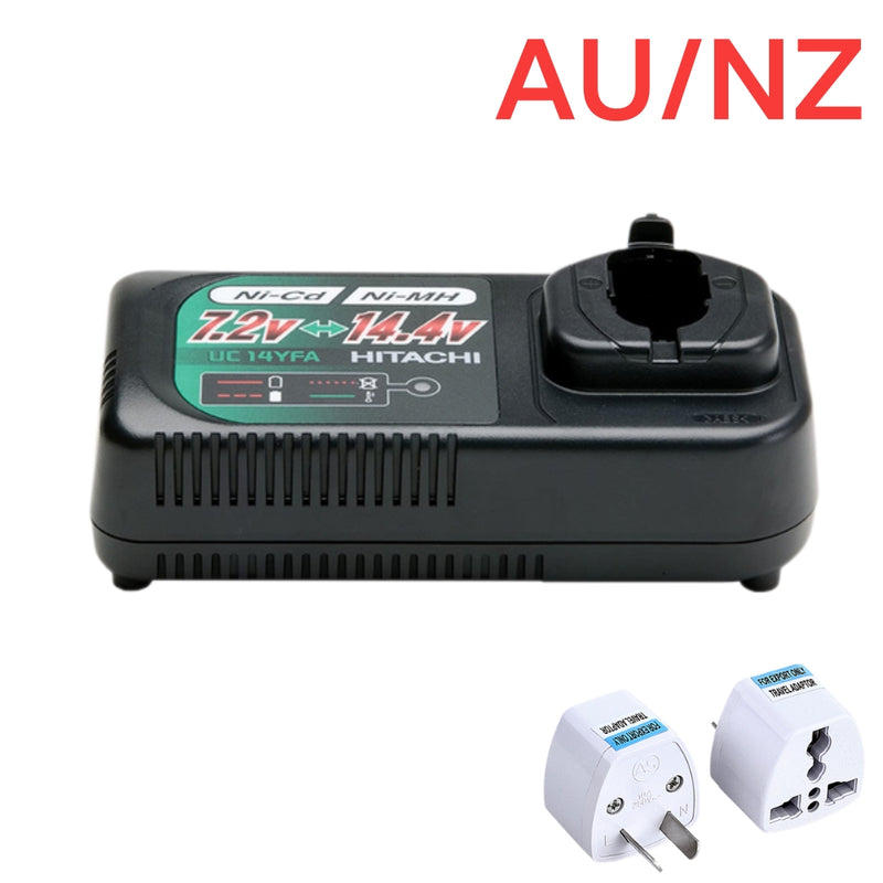 Cargue la imagen en el visor de la galería, [UC 14YFA][7.2V~14.4V-2.6A] Genuine Original Hitachi / Hikoki Fast Charger Electrical Tool Li-ion Battery - Replacement Charger - Polar Tech Australia

