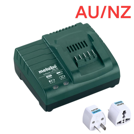 [ASC 30][12V~42V-3.0A] Genuine Original Metabo Fast Charger Electrical Tool Li-ion Battery - Replacement Charger - Polar Tech Australia