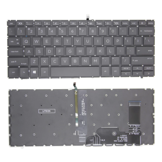 HP EliteBook 1040 G9 G10 Series - Laptop Keyboard With Backlit US English Layout
