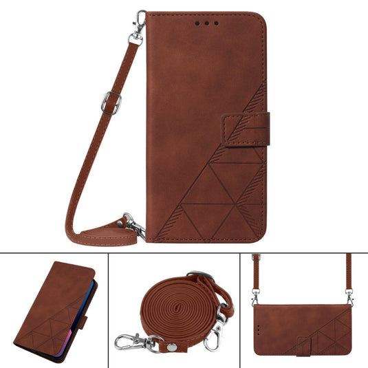 [With Shoulder Strap] [With Card Slot] Motorola G Stylus 2021 4G/5G - PU leather Crossbody Wallet Style Shockproof Phone Case - Polar Tech Australia