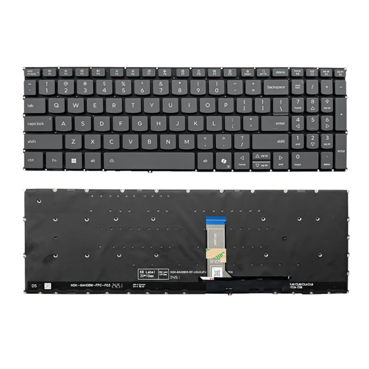 Lenovo IdeaPad Slim 5 16AHP10 / 5 16IRH10 / 5 15IRH10 / 5 15AHP10 Series - Laptop Keyboard With Backlit US English Layout - Polar Tech Australia