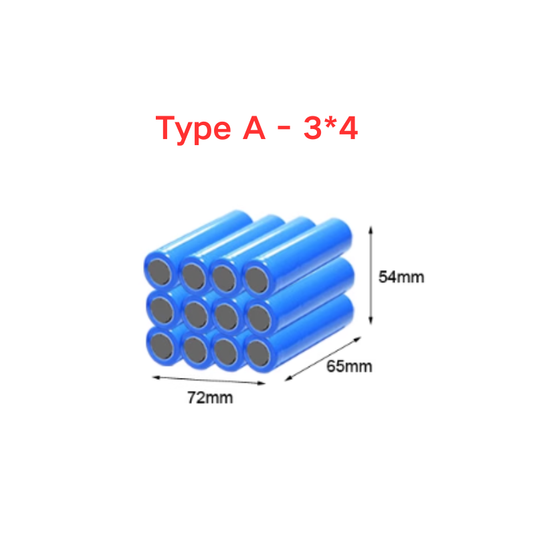 [0950-8021 Connector][18650] Universal 9000mAh 11.1V Rechargeable Li-Ion Lithium Polymer Battery
