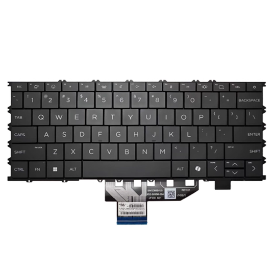 HP OmniBook X Flip 14 inch 2-in-1 14-FK 14-FM Series - Laptop Keyboard With Backlit US Layout