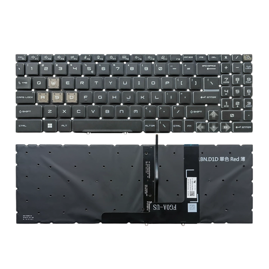 MSI Crosshair A16 A17 A18 HX D8W D8WFKG A8WGKG Series - Laptop Keyboard With Backlit US layout