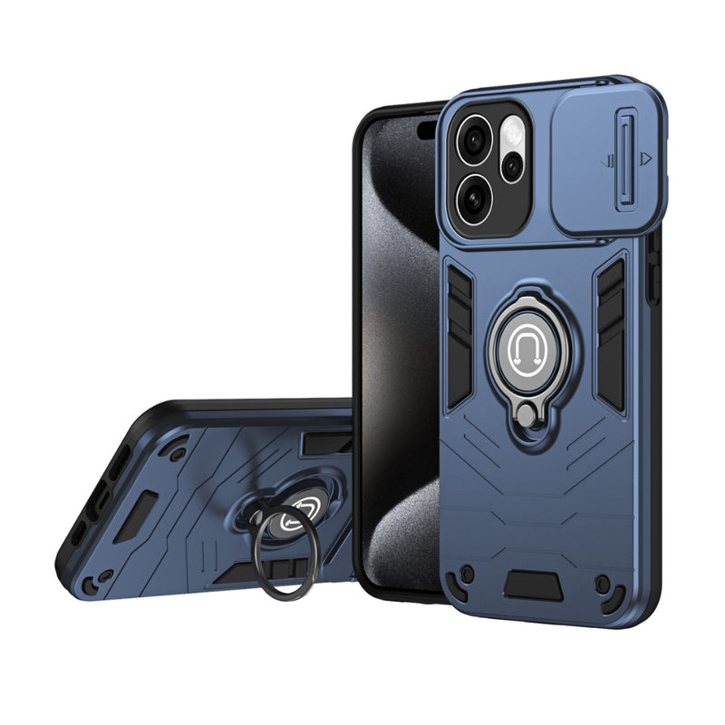 Load image into Gallery viewer, OPPO Reno15 F - Sliding Camshield TPU + PC Phone Case with Holder - Polar Tech Australia
