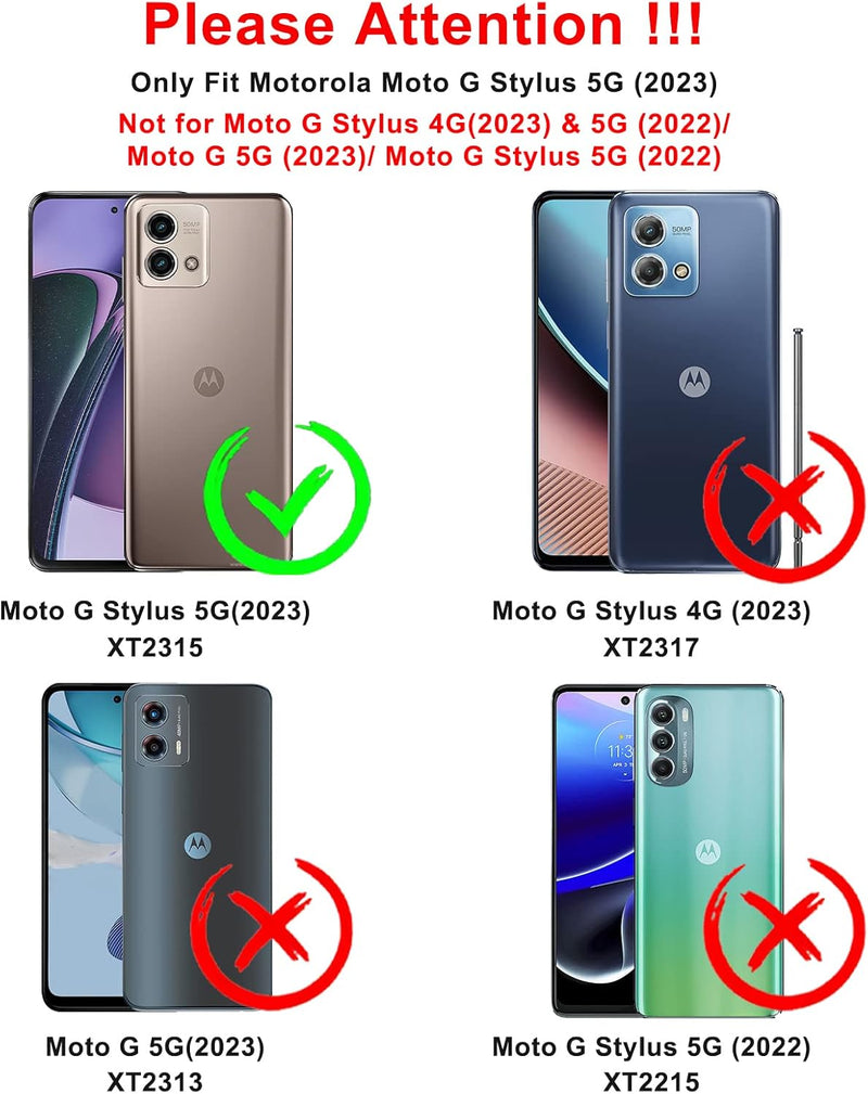 Cargue la imagen en el visor de la galería, [Magnetic Ring Kickstand][Slide Camera Cover] Motorola Moto G Stylus 5G 2023 - Shield Shockproof Rugged Heavy Duty Case - Polar Tech Australia

