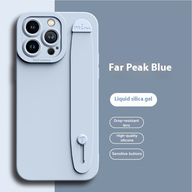 Load image into Gallery viewer, [Wrist Strap Bracket] Apple iPhone 12/Pro/Max - Washable Liquid Silicone Protective Case - Polar Tech Australia
