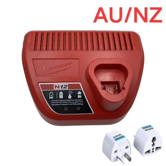 [N12][10.8V~12.0V-3.0A] Genuine Original Milwaukee Fast Charger Electrical Tool Li-ion Battery - Replacement Charger - Polar Tech Australia
