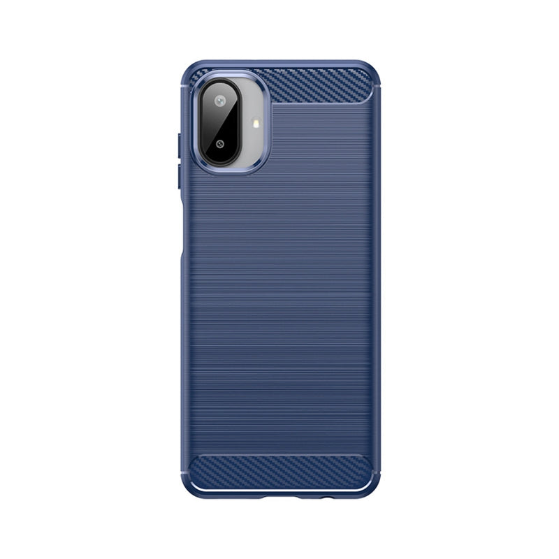 Load image into Gallery viewer, Samsung Galaxy A07 4G (SM-A075) - Carbon Fiber Brushed Texture TPU Phone Case
