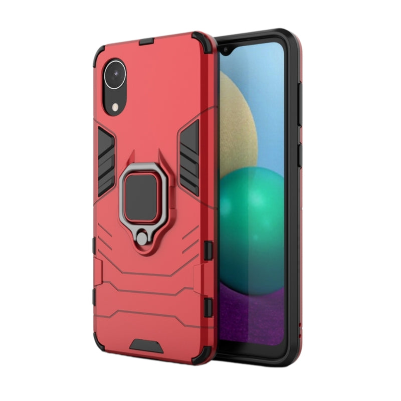 Chargez l&#39;image dans la visionneuse de la galerie, Samsung Galaxy A03 Core (SM-A032) - Heavy Duty Armor Case With Ring Holder Stand
