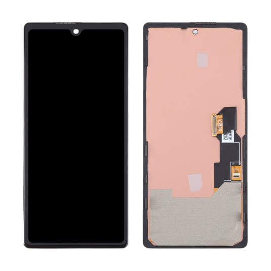 [Aft OLED with Bezel Framer] Google Pixel 6A (GX7AS) - OLED Touch Digitizer Screen Display Assembly