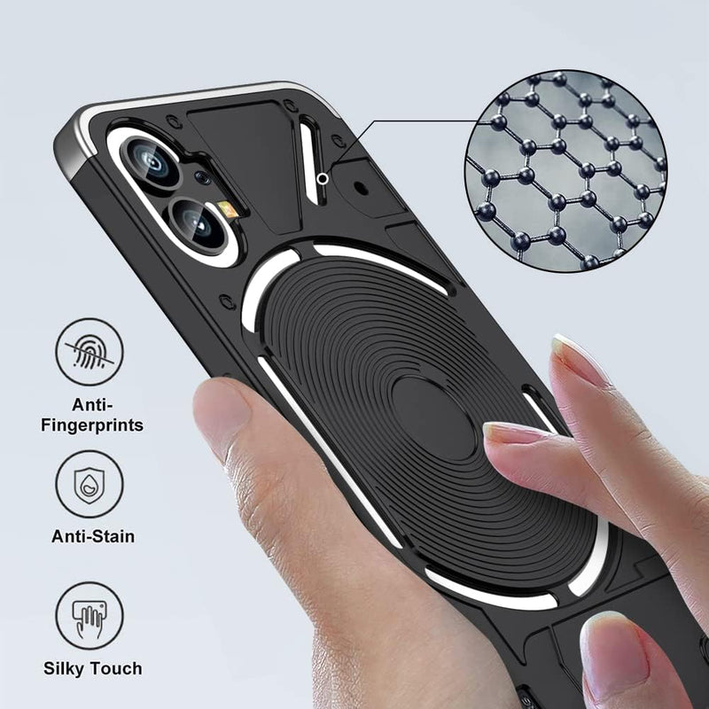Load image into Gallery viewer, Nothing Phone 1 - Shockproof Matte PC Silky Slim Fit Scratch Case - Polar Tech Australia
