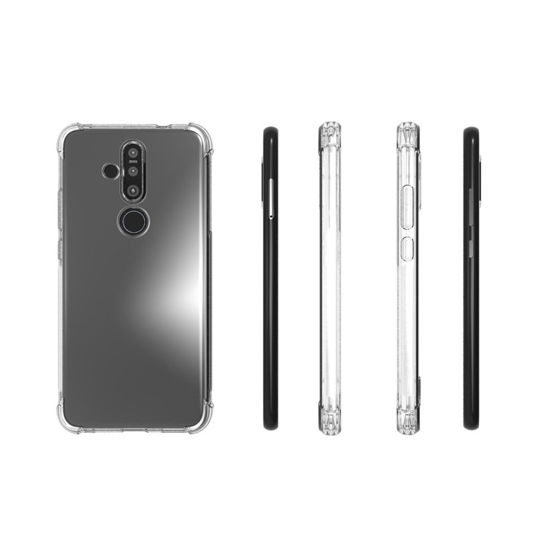 Load image into Gallery viewer, Nokia X71 - AirPillow Cushion Transparent Soft Clear TPU Four Corners Protective Case - Polar Tech Australia
