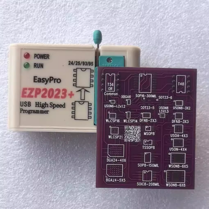 Load image into Gallery viewer, T22 Laptop Serial Number Modification BIOS Multi-Function Programming Adapter Board for WLCSP 4x3 and 4x5 WSON - Polar Tech Australia
