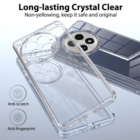 OnePlus 10 Pro - Transparent TPU + Acrylic Anti-Drop Phone Case