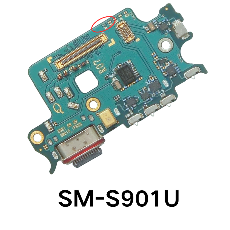 Load image into Gallery viewer, Samsung Galaxy S22 5G (SM-S901) Charging Port &amp; Sim Reader &amp; Mic Sub Board
