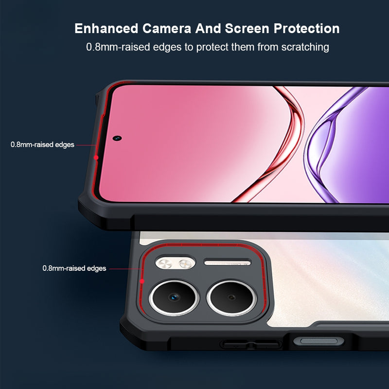 Cargue la imagen en el visor de la galería, OPPO A5X 4G/5G - Silicone Material Airbag Shockproof Protective Case
