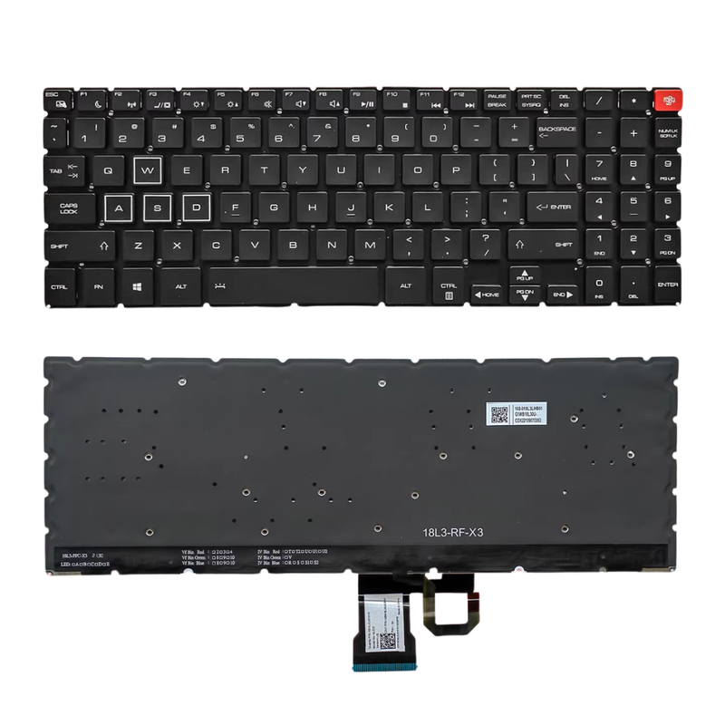 Load image into Gallery viewer, Gigabyte AORUS 15-XA 15-X9 15-W9 15-WA 15-SA Series - Laptop Keyboard With Backlit US English Layout - Polar Tech Australia
